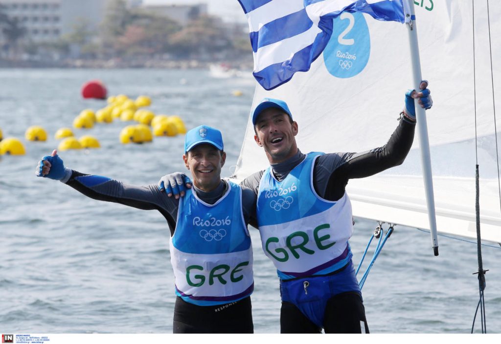 Ολυμπιακοί Αγώνες: Κατέκτησαν την πέμπτη θέση οι Μάντης και Καγιαλής μετά την τέταρτη ιστιοδρομία