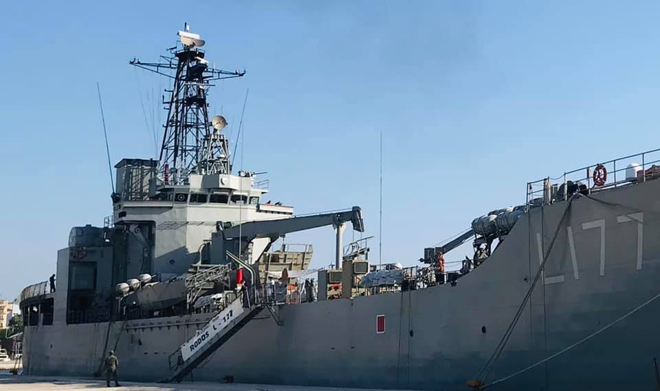 Στην Αλεξανδρούπολη το Αρματαγωγό Ρόδος