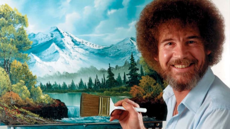 Ο πίνακας του Bob Ross που φτιάχτηκε για έναν θαυμαστή του με αχρωματοψία (βίντεο)