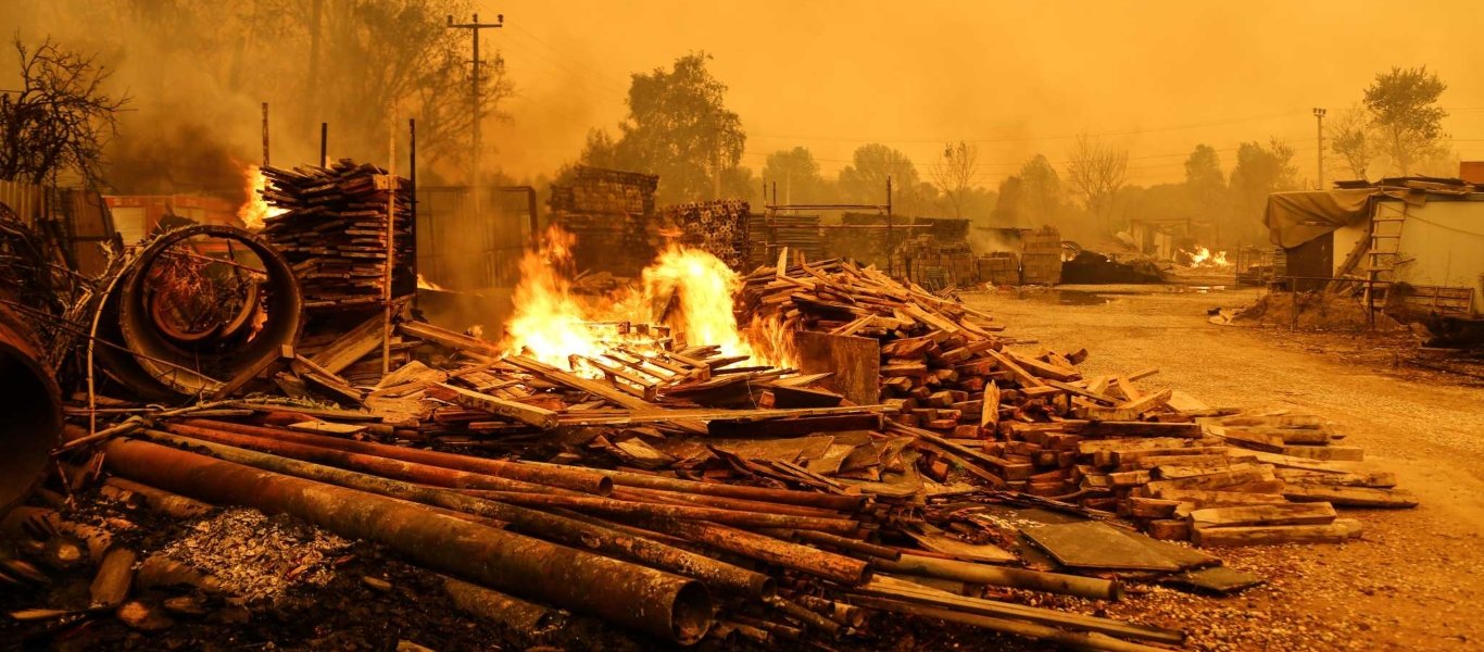 Τουρκία: Στους 8 ο απολογισμός των νεκρών από τις δασικές πυρκαγιές