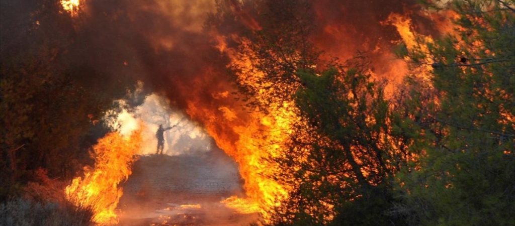 Φωτιά στη Ρόδο – Σε κατάσταση έκτακτης ανάγκης οι Δημοτικές Ενότητες Πεταλούδων και Καλλιθέας
