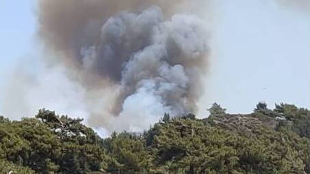 Σε ύφεση η πυρκαγιά στη Ρόδο – Αποκαταστάθηκαν οι βλάβες στην ηλεκτροδότηση