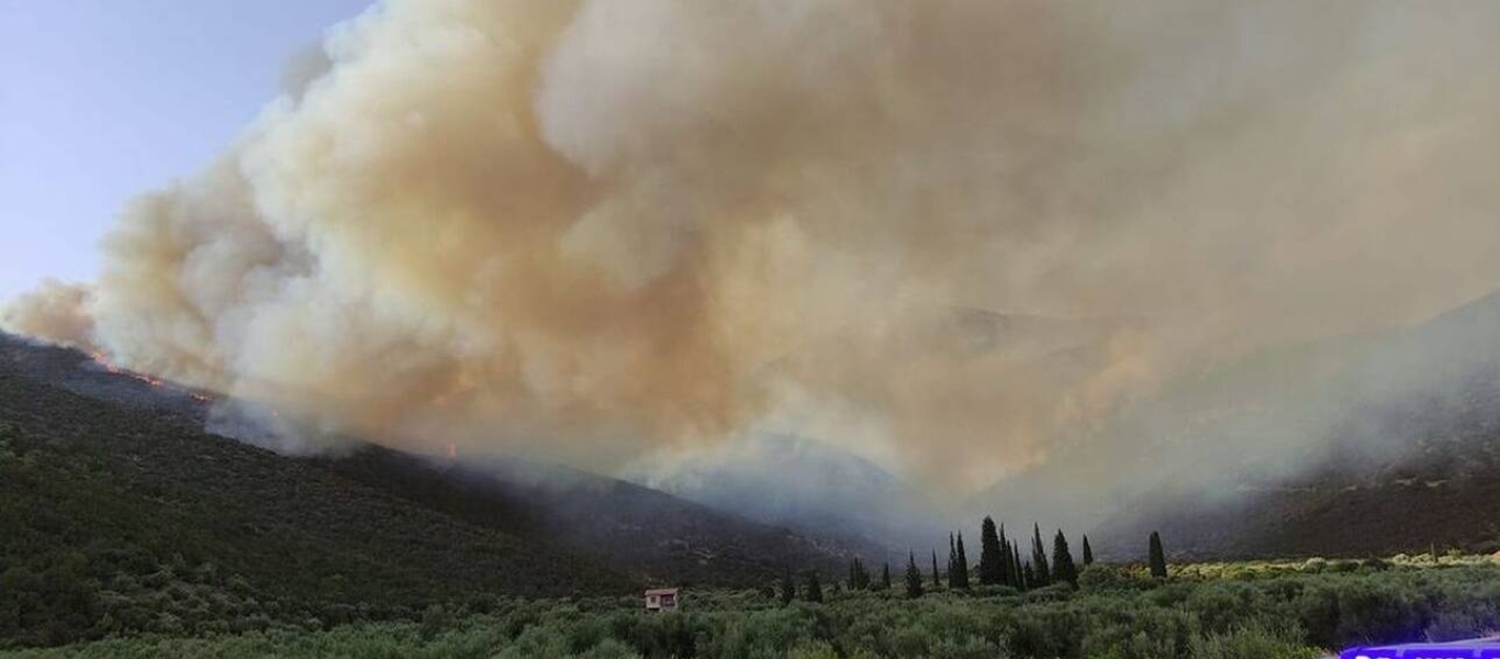 Χειροπέδες σε ύποπτο για την μεγάλη φωτιά στη Φωκίδα – Εκτελούσε εργασίες σιδηρουργίας