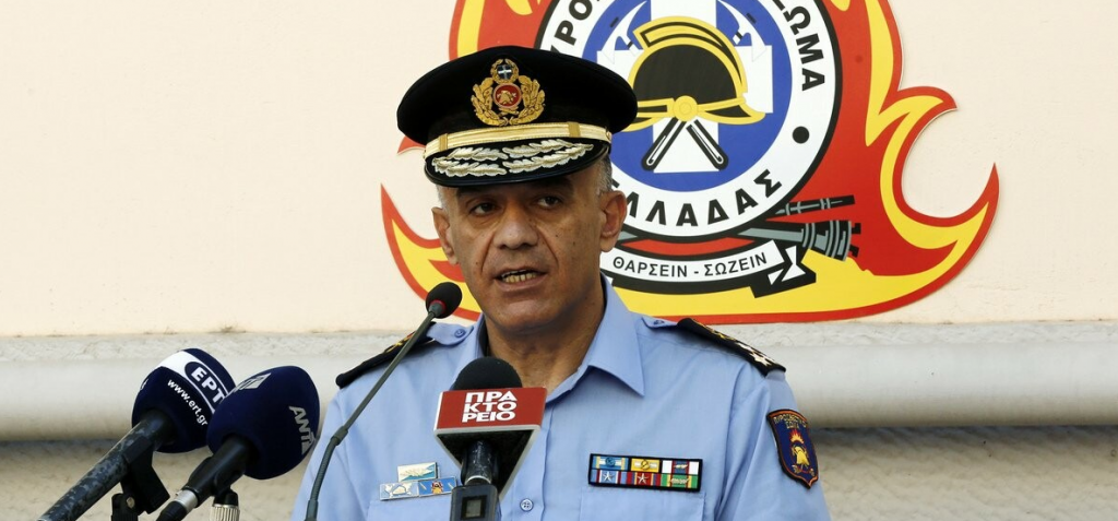 Αρχηγός Π/Σ Σ.Κολοκούρης: «Ευχαριστώ τους πολιτικούς μου ηγέτες» – «Δεν δέχεται» τις κατηγορίες για ολιγωρία