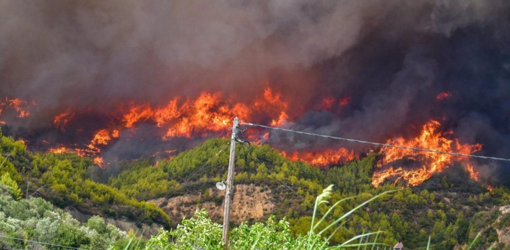 Μεγάλες αναζωπυρώσεις στην Ηλεία: Περικυκλωμένα από τις φλόγες Νεμούτα και Αρχαία Πίσα – Πληροφορίες για εγκλωβισμένους