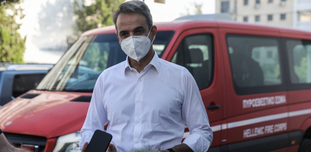 Κ.Μητσοτάκης: Μεταβαίνει και πάλι στο Ενιαίο Συντονιστικό Κέντρο Επιχειρήσεων του Πυροσβεστικού Σώματος