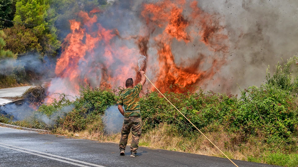 Στην Αρκαδία πέρασε η φωτιά της Ηλείας