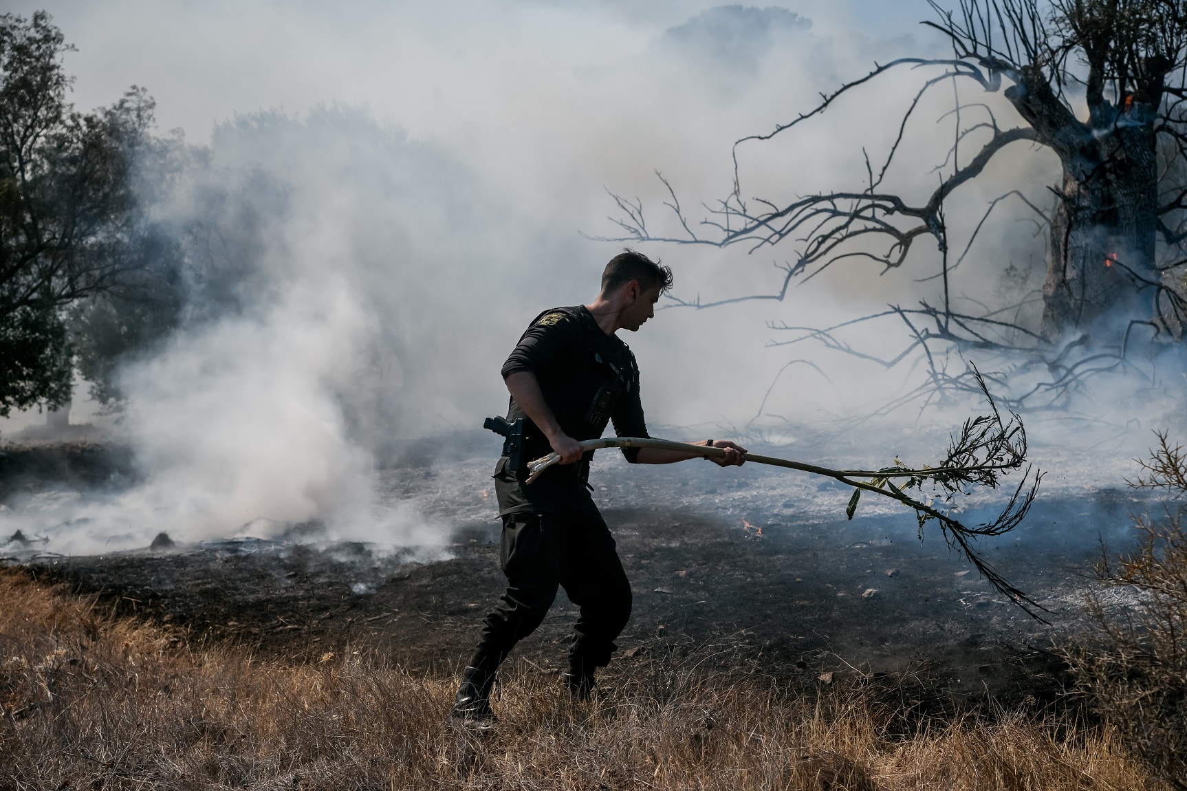 Κόλαση φωτιάς στα Βίλια – «112»: «Εκκενώστε τώρα αυτούς τους 5 οικισμούς» – Καίγεται δάσος στο Όρος Πατέρας