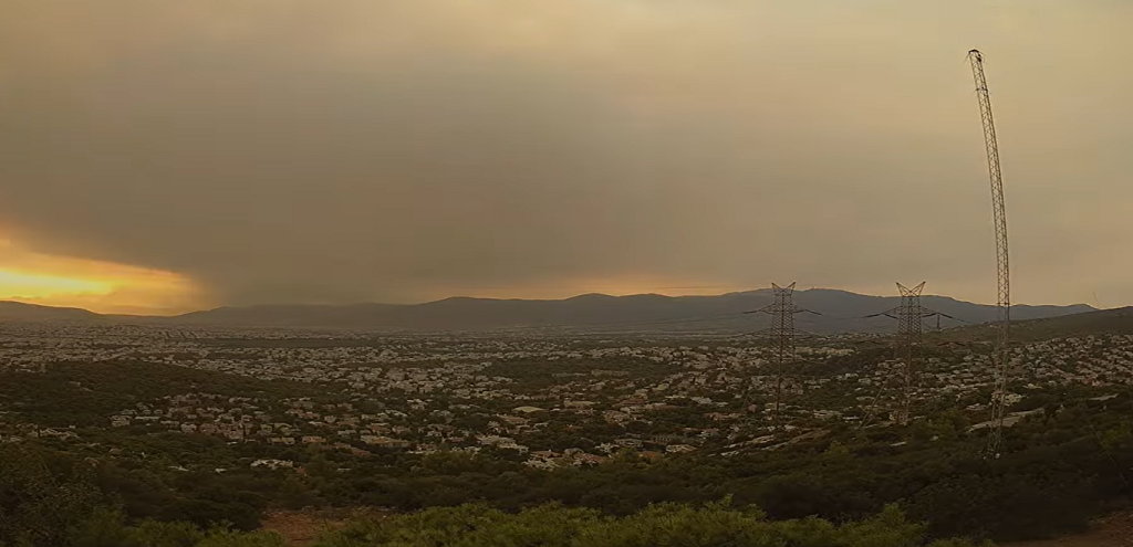Φωτιά Βίλια: Timelapse βίντεο με την εξέλιξη της πυρκαγιάς – Στάχτη σχεδόν 80.000 στρέμματα (βίντεο)