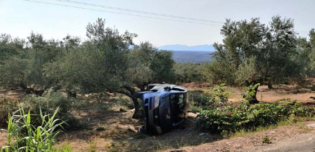 Μεσσηνία: Νεκρός 39χρονος από εκτροπή αυτοκινήτου