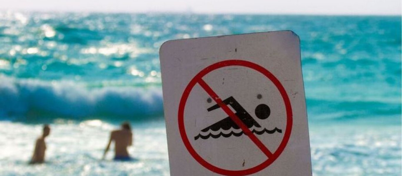 Χαλκιδική: Εξακολουθούν να κολυμπούν οι τουρίστες στην απαγορευμένη παραλία – «Δεν μας ενημέρωσε κανένας» (βίντεο)