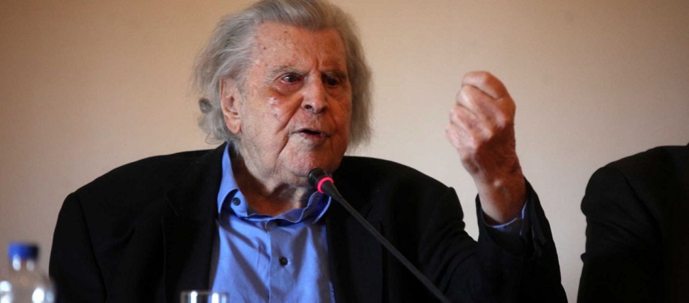 H επιστολή του Μίκη Θεοδωράκη προς τον Δ.Κουτσούμπα: «Θέλω να αφήσω αυτόν τον κόσμο σαν κομμουνιστής»