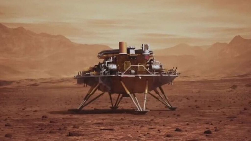 Το κινεζικό rover έστειλε πανοραμική εικόνα από τον πλανήτη Άρη (φώτο)