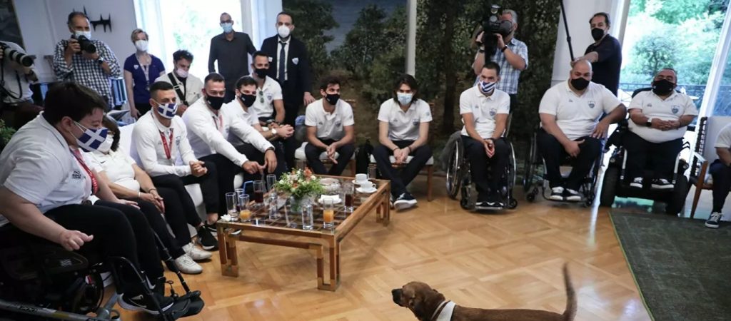 Κ.Μητσοτάκης: Υποδέχθηκε την ελληνική Παραολυμπιακή ομάδα στο Μαξίμου