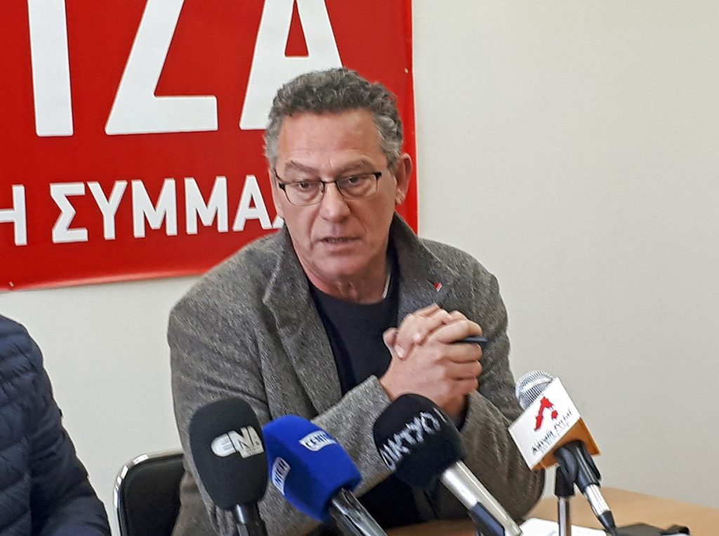 Ευρωβουλευτής ΣΥΡΙΖΑ Κ.Αρβανίτης: «Άμεση μετεγκατάσταση των προσφύγων σε όλες τις χώρες και άνοιγμα συνόρων»