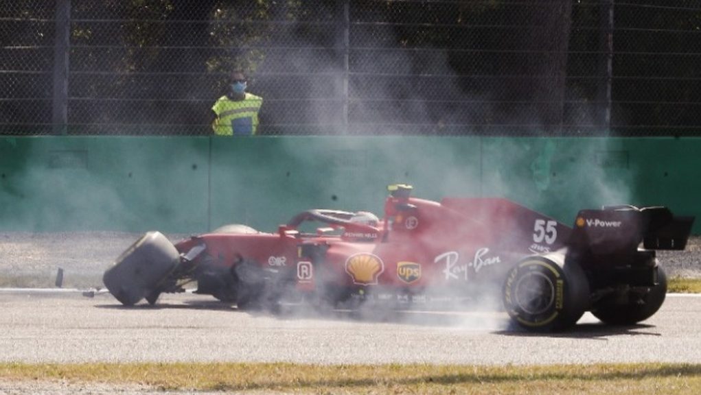Formula 1 – Ιταλία: Σοβαρό ατύχημα για τον Κάρλος Σάινθ (βίντεο)