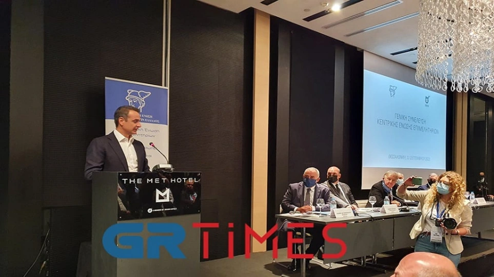 Ο Κ.Μητσοτάκης από Θεσσαλονίκη βλέπει «αναπτυξιακό κύκλο»: «Το βράδυ θα ακούσατε ενδιαφέροντα»