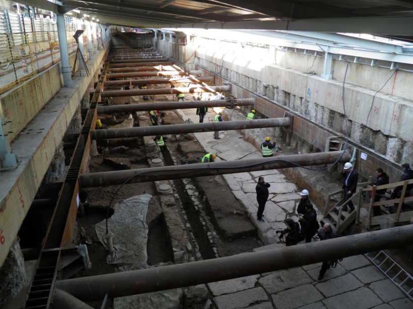 Θεσσαλονίκη: Στον σταθμό Αγίας Σοφίας του Μετρό η Λ.Μεδώνη και ο Κ.Καραμανλής (φωτο)