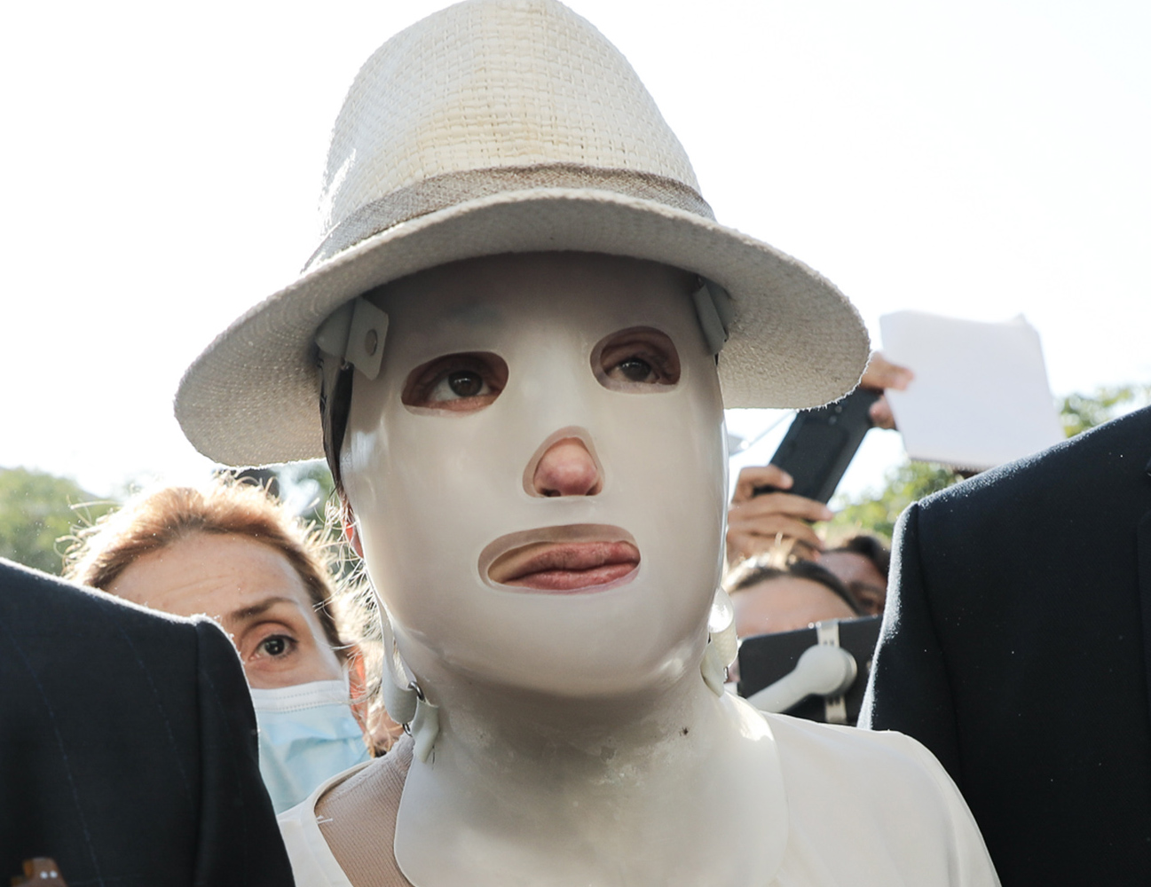 Ιωάννα Παλιοσπύρου: Τι είναι η ειδική μάσκα που φοράει – Πόσο καιρό συνήθως χρησιμοποιείται