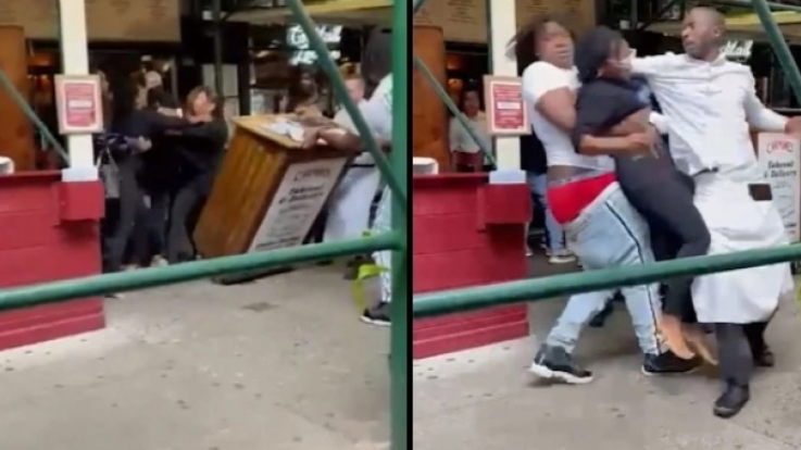 ΗΠΑ: Γυναίκες πιάστηκαν στα χέρια με υπάλληλο εστιατορίου επειδή ζήτησε πιστοποιητικό εμβολιασμού (βίντεο)