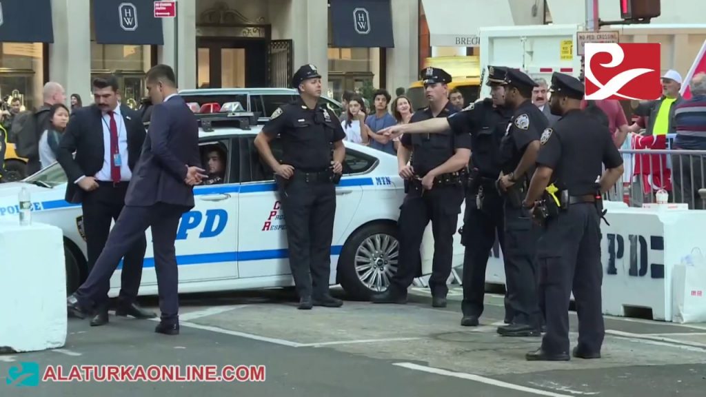 Ούτε ο…  Μπάιντεν τέτοια μέτρα: Δείτε την αυτοκινητοπομπή του Ερντογάν  στη Νέα Υόρκη