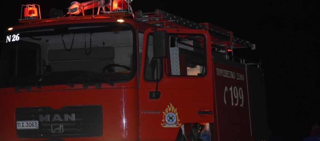 Ξέσπασε φωτιά σε δασική έκταση κοντά στην Κάρυστο