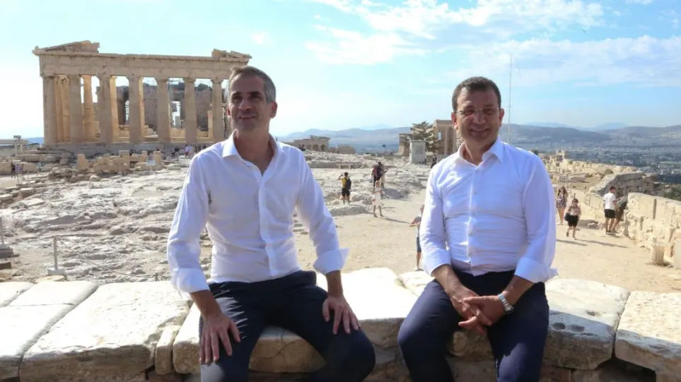 Ευχαριστημένος ο Εκρέμ Ιμάμογλου από την επίσκεψή του στην Αθήνα: «Είχα παραγωγική συνομιλία»