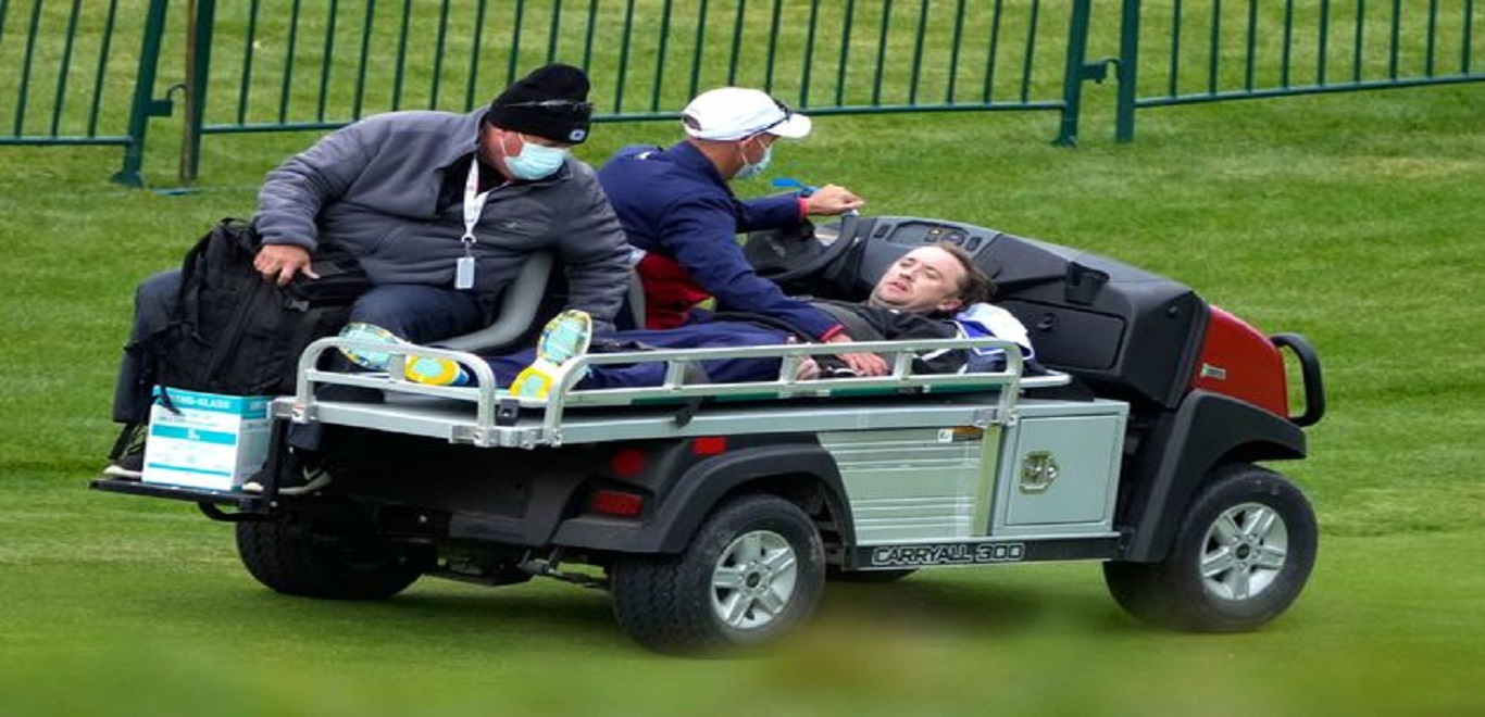 Ο «Ντράκο Μαλφόι» του «Χάρι Πότερ» κατέρρευσε στη διάρκεια τουρνουά γκολφ διασημοτήτων