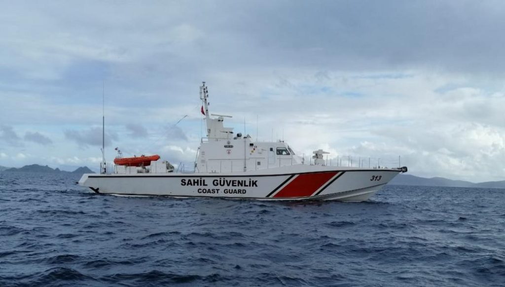 Η τουρκική Ακτοφυλακή ακολουθάει το Nautical Geo…