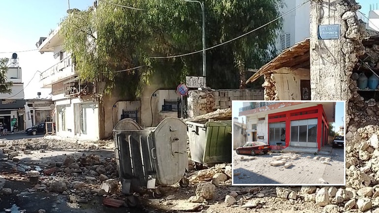Σεισμός στο Ηράκλειο: Μεταβαίνουν σωστικά συνεργεία με σκύλους και drones
