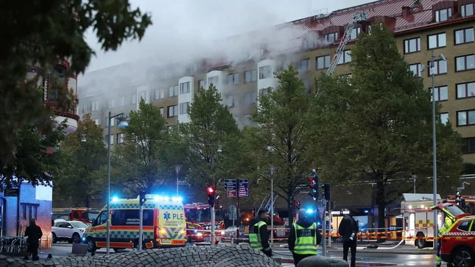 Σουηδία: Έκρηξη σε κτίριο το Γκέτεμποργκ – Πάνω από 25 οι τραυματίες