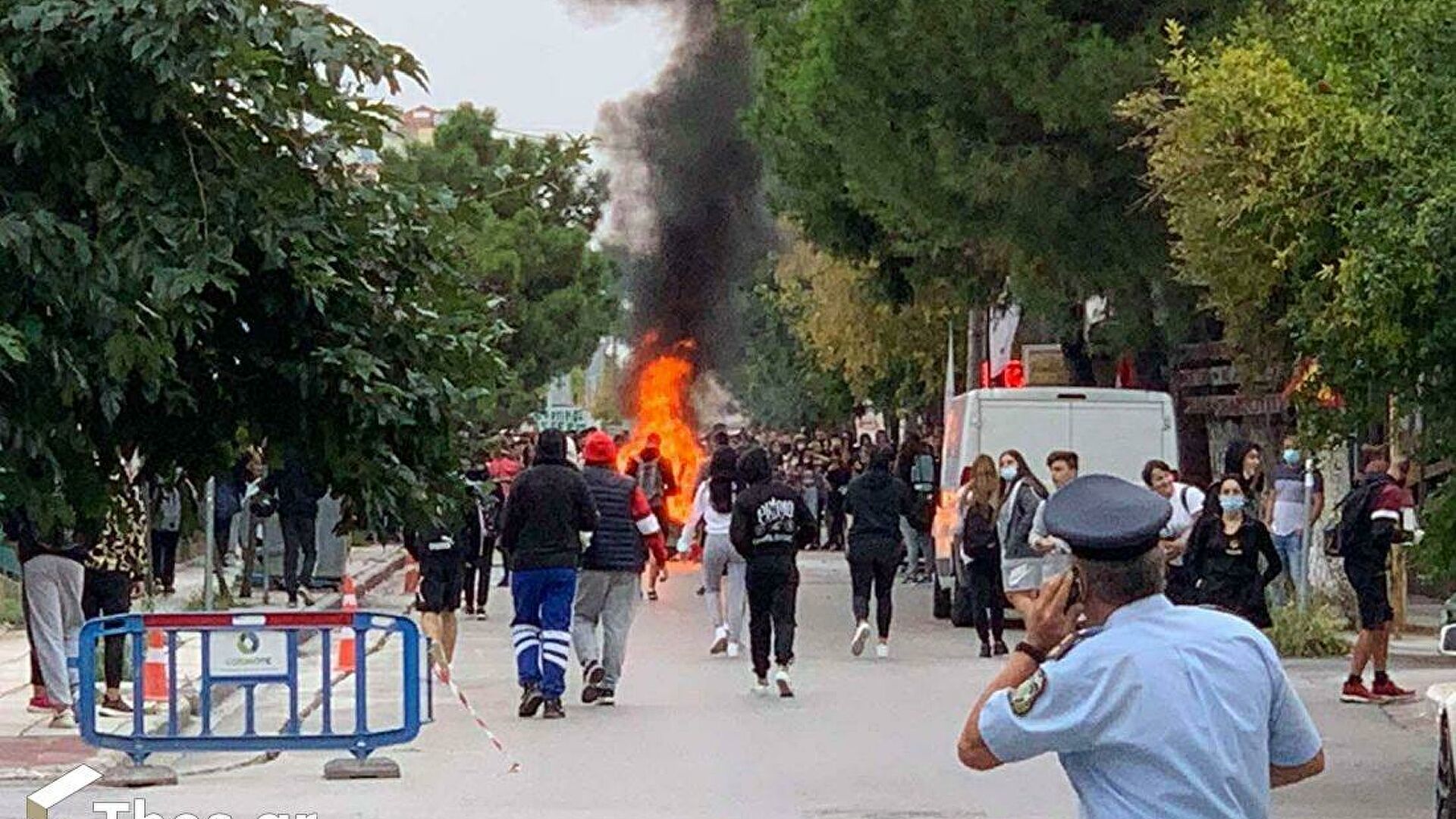 Θεσσαλονίκη: Επεισόδια και στο ΕΠΑΛ Ευόσμου (βίντεο)