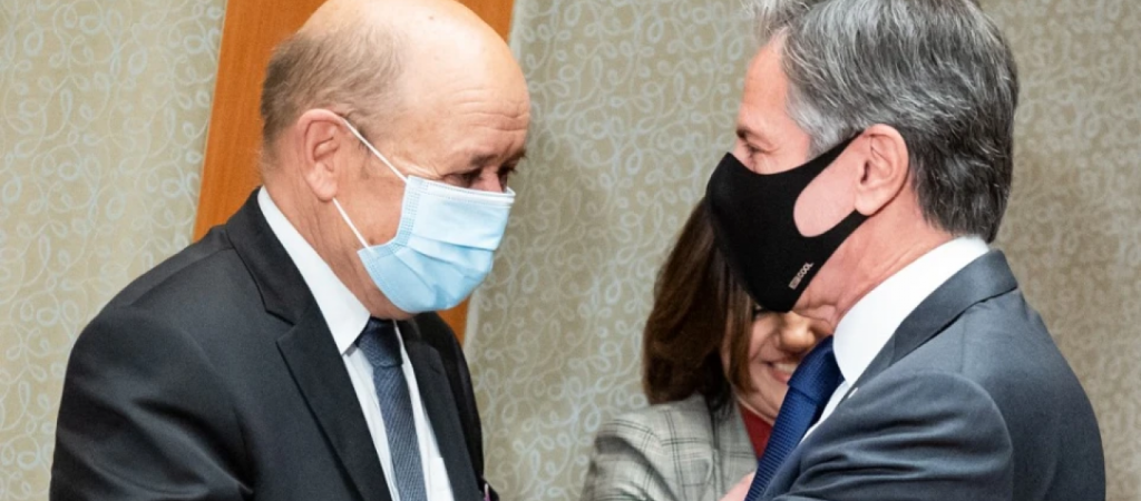 AUKUS: Στις 5 Οκτωβρίου στο Παρίσι θα συναντηθούν οι ΥΠΕΞ Γαλλίας και ΗΠΑ