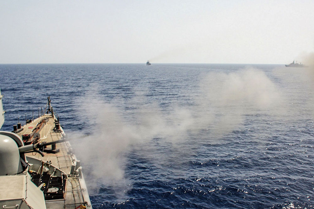 Τορπίλες κατά υποβρυχίου σε άσκηση του Πολεμικού Ναυτικού στο Μυρτώο Πέλαγος (φωτο)