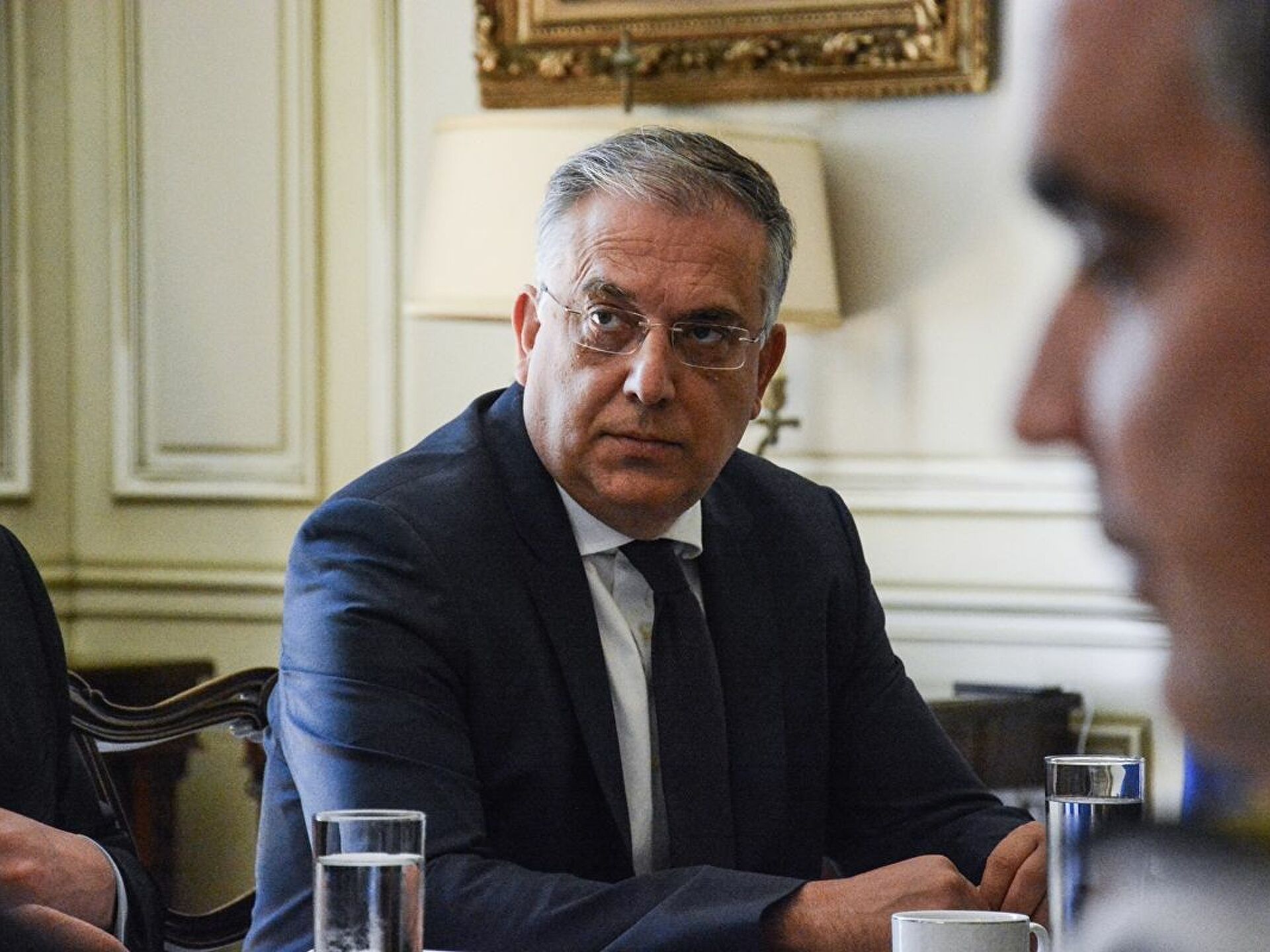 O υπουργός Προστασίας Πολίτη  Τ.Θεοδωρικάκος στη Θεσσαλονίκη για να επιβλέψει τα νέα μέτρα για τον κορωνοϊό!