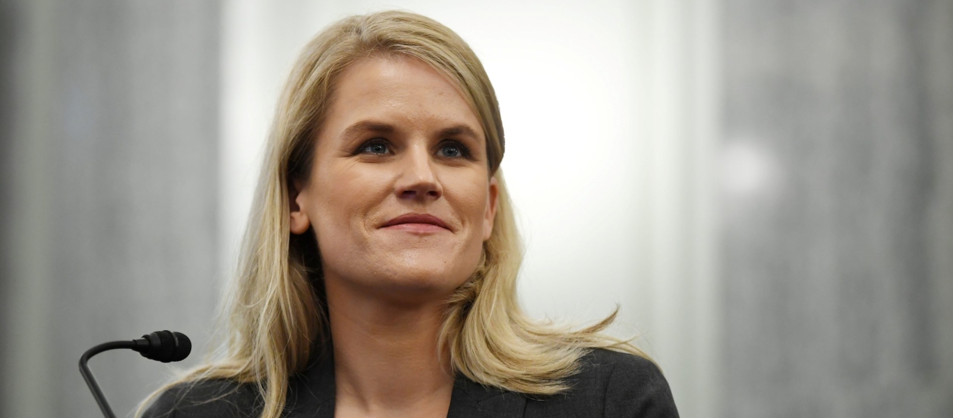 Φ.Χάουγκεν: «Στόχος μου να σώσω το Facebook – Να γίνει λιγότερο τοξικό»