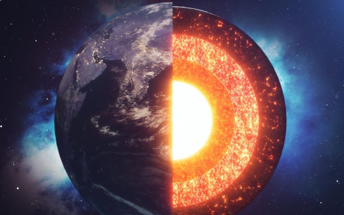 Νέα ανατρεπτική έρευνα για τον πυρήνα της Γης αποκαλύπτει από τι αποτελείται