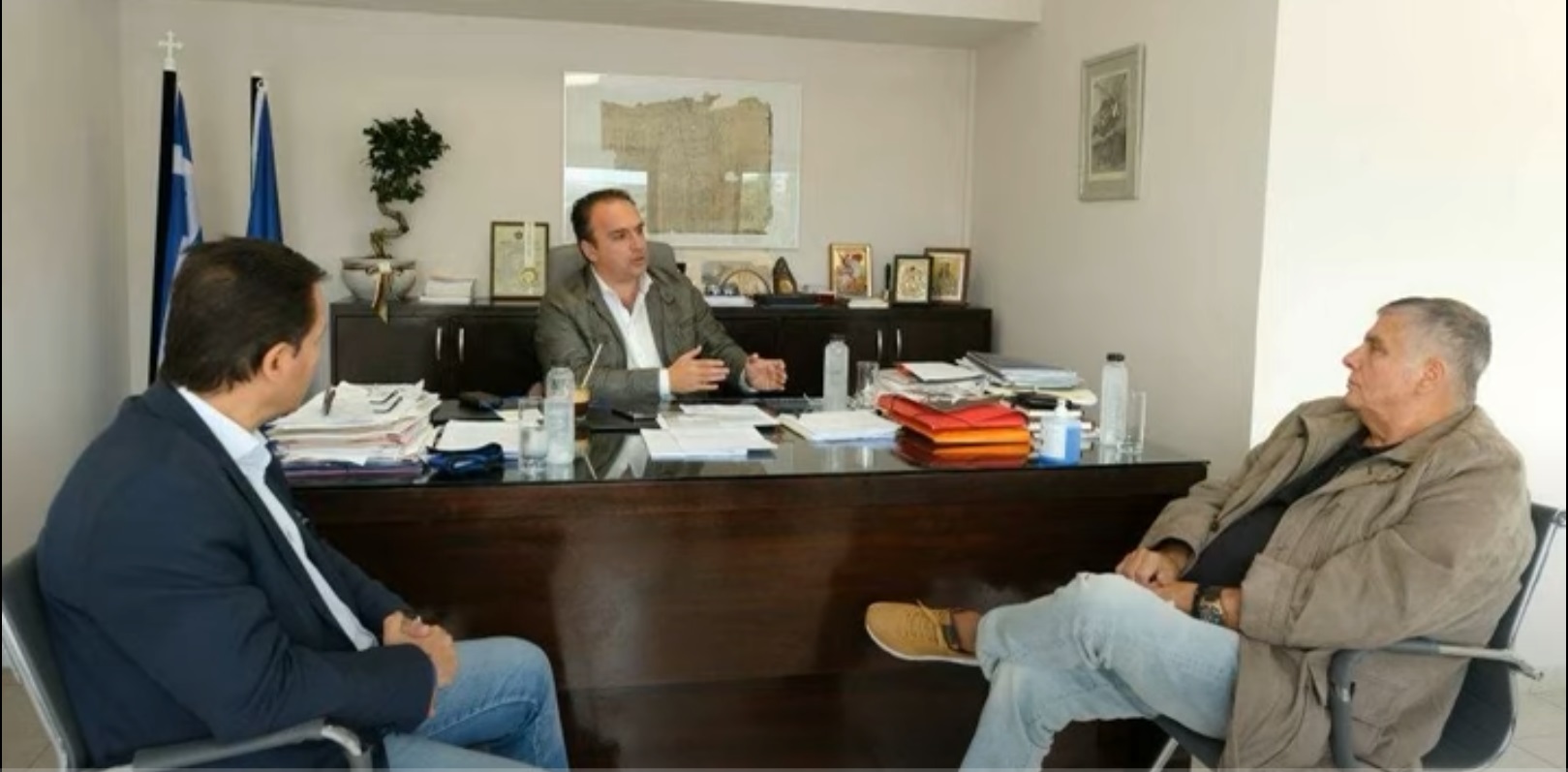 Η συνέντευξη του Δημάρχου Ιστιαίας που έριξε το ίντερνετ του Γιώργου Τράγκα και… των Κυκλάδων (βίντεο)