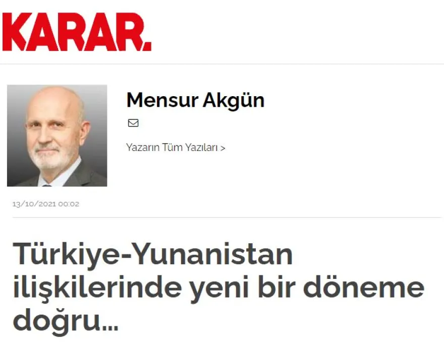 Τούρκος αναλυτής : «Η Ελλάδα γίνεται ισχυρότερη με τις συμμαχίες που αναπτύσσει – Να τα βρούμε»