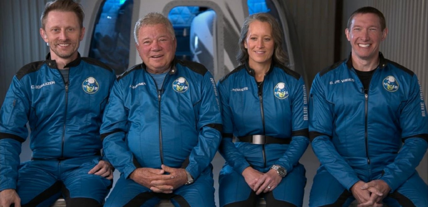 Γουίλιαμ Σάτνερ: O γηραιότερος άνθρωπος που ταξιδεύει στο διάστημα (βίντεο)