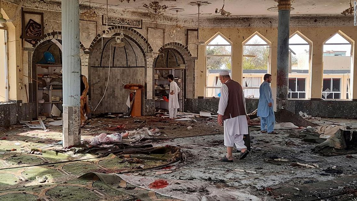 Αφγανιστάν: Το ISIS ανέλαβε την ευθύνη για την επίθεση σε τέμενος – Αυξάνονται οι νεκροί