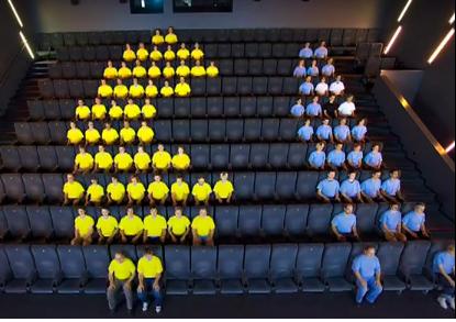 Εντυπωσιακές εικόνες: Tetris και Pacman… με ανθρώπους! (βίντεο)