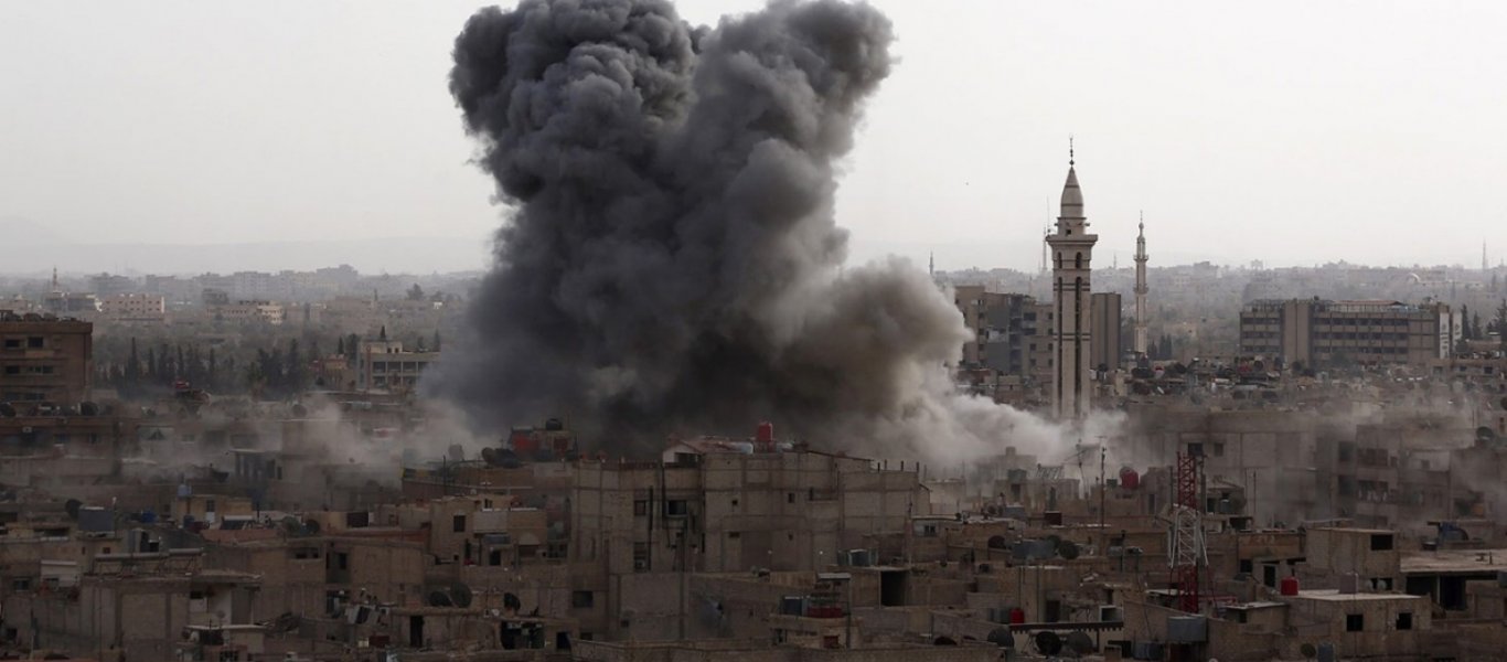 Ο Στρατός της Συρίας βομβάρδισε προπύργιο των ανταρτών – Τέσσερις νεκροί