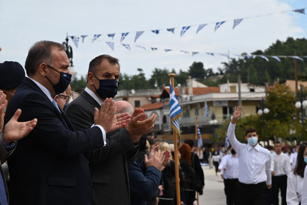Στη Θάσο ο Ν.Παναγιωτόπουλος – «Ισχυρές ένοπλες δυνάμεις σημαίνει δυνατή Ελλάδα»