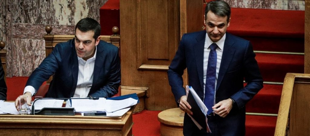Live η νέα διαμάχη Κ.Μητσοτάκη και Α.Τσίπρα στην Βουλή για τον κορωνοϊό