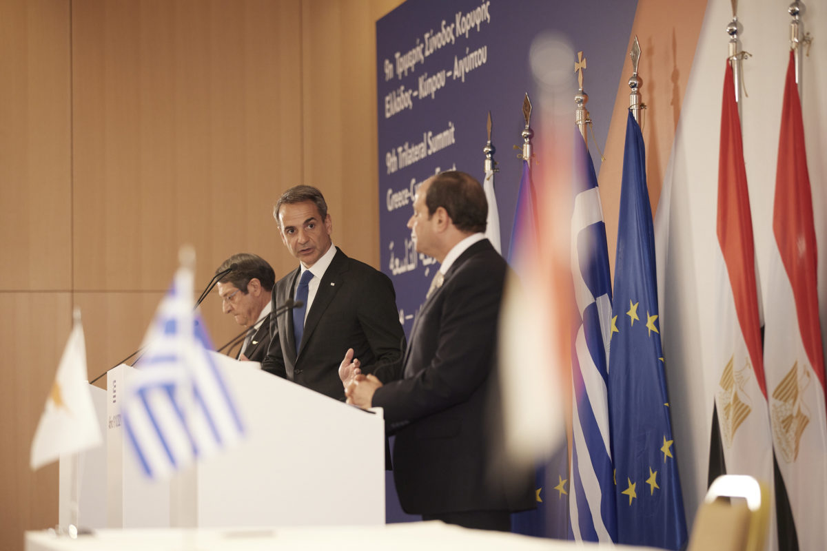 9η Τριμερής Σύνοδος Κορυφής Ελλάδας – Αιγύπτου – Κύπρου: Οι κοινές δηλώσεις των τριών ηγετών