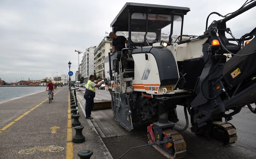 Θεσσαλονίκη: Κλείνει από σήμερα η λεωφόρος Νίκης λόγω εργασιών ασφαλτόστρωσης
