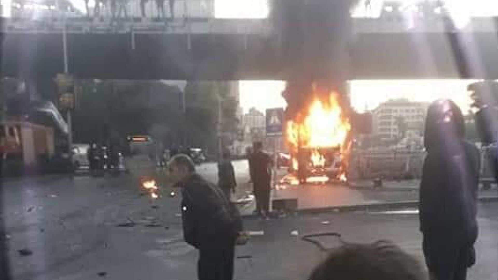 Συρία: Έκρηξη σε λεωφορείο στη Δαμασκό – 13 νεκροί & 3 τραυματίες (φώτο-βίντεο) (upd)