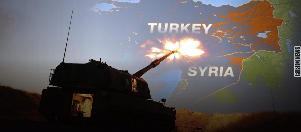 Ρ.Τ.Ερντογάν: «Ξεκινήσαμε επιχειρήσεις στην Συρία με βαριά όπλα» – Τουρκικό πυροβολικό κτύπησε στόχους