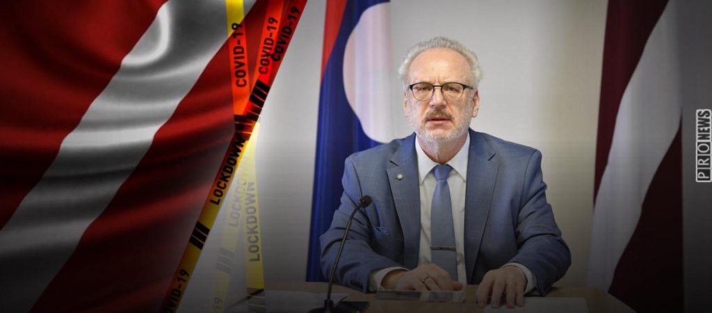 Το πρώτο lockdown της ΕΕ: Η Λετονία «κλειδώθηκε»! – Νόσησε και ο πρόεδρός της ενώ ήταν πλήρως εμβολιασμένος!